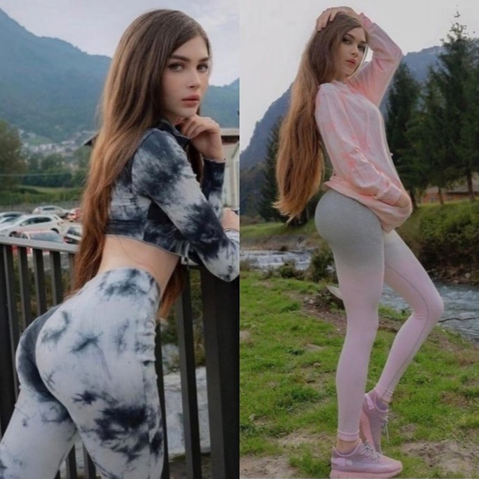 Карина Хафизова ступни