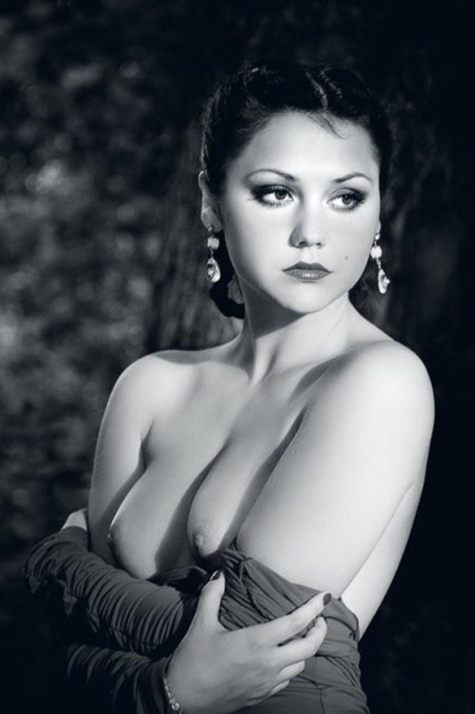 Светлана Хоркина голышом