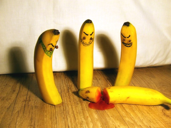 Банан в виде члена