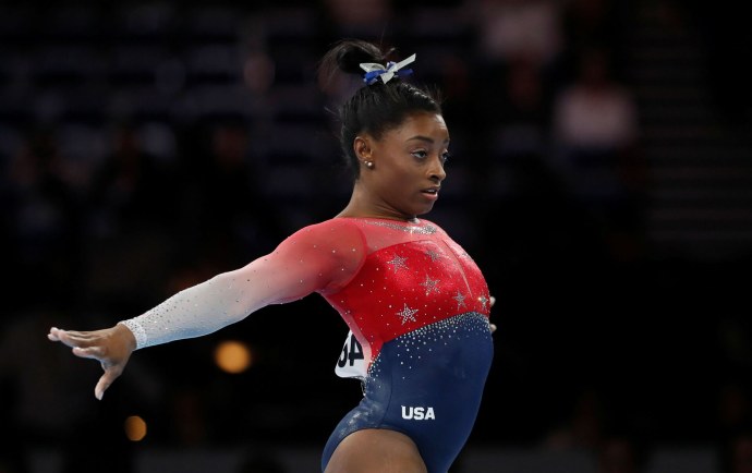 Самая сильная гимнастка