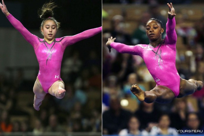 Симона Байлз фото в жизни