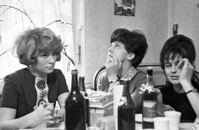 Советские женщины на пляже