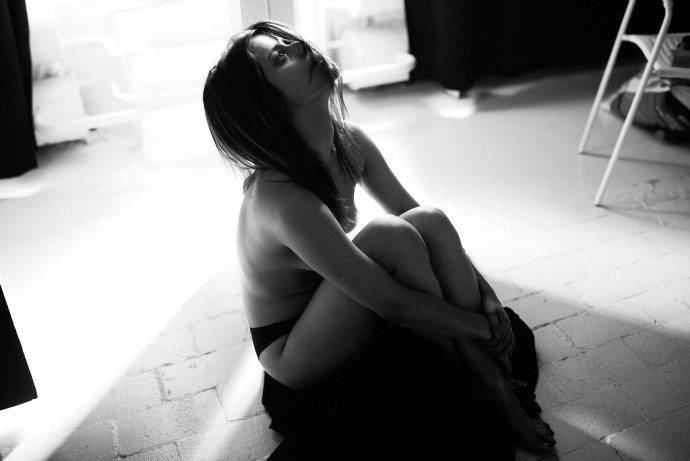 Ольга Корягина Романовская в купальнике