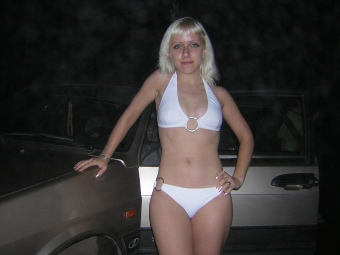 Галина Фигловская в купальнике