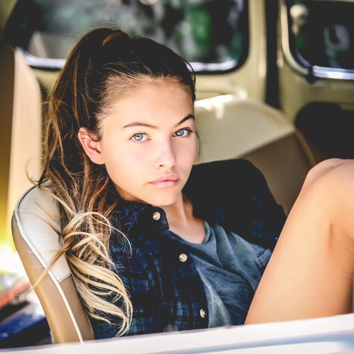 Тилан Блондо (Thylane Blondeau, 2001 г.р.),