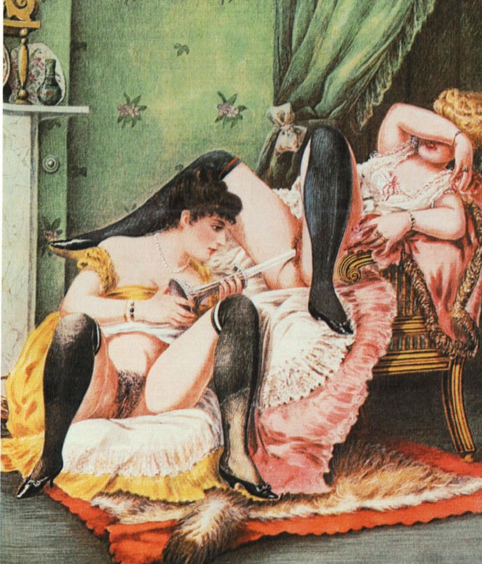 Порнографическая живопись 18 век