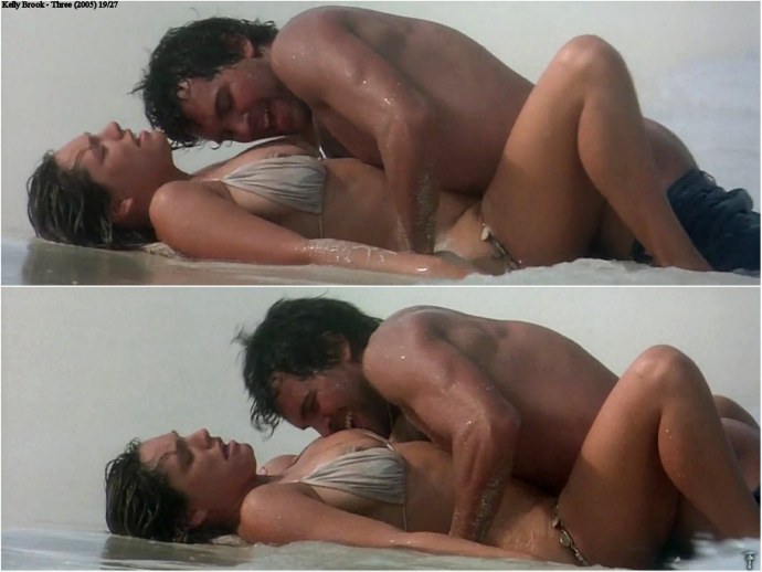 Келли Брук остров выживания сиськи в фильме