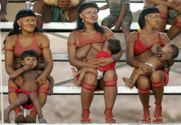 Дикие племена амазонки