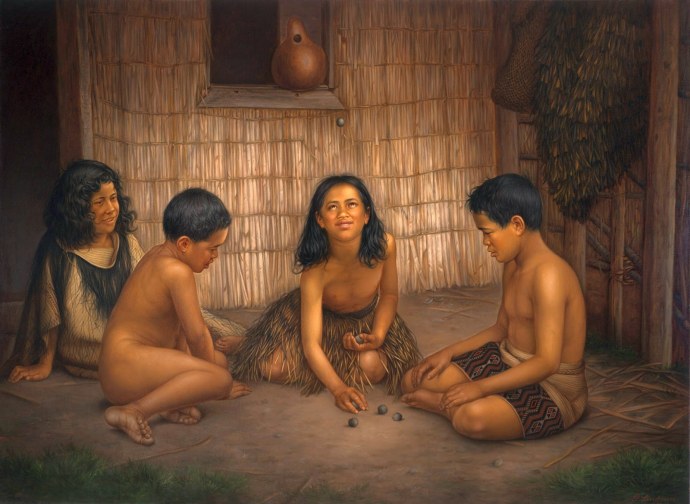 Племя Гуарани девушки