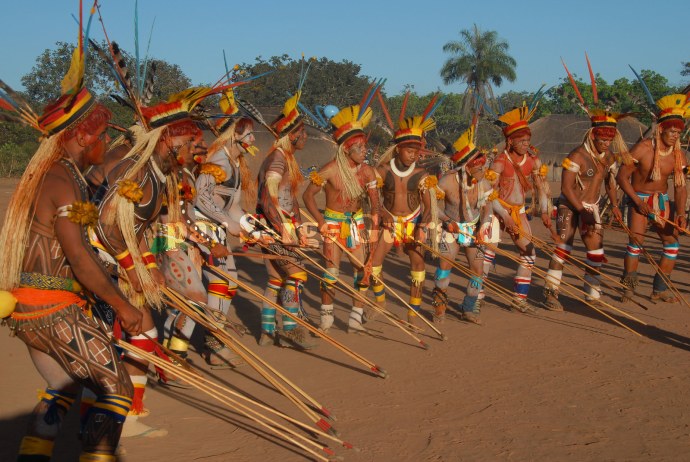 Натуризм - индейцы с реки Xingu