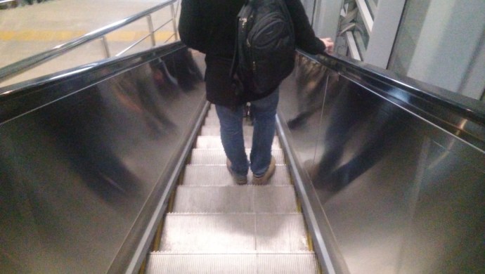 Алтуфьево метро эскалатор