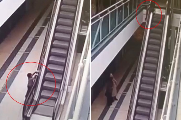 Лето жара девушки в метро