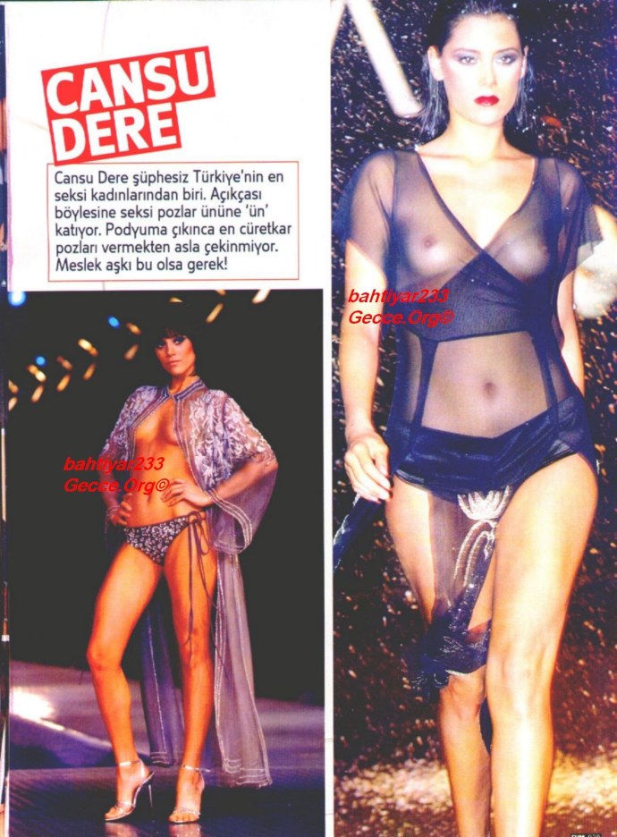 Голая актриса Джансу дере