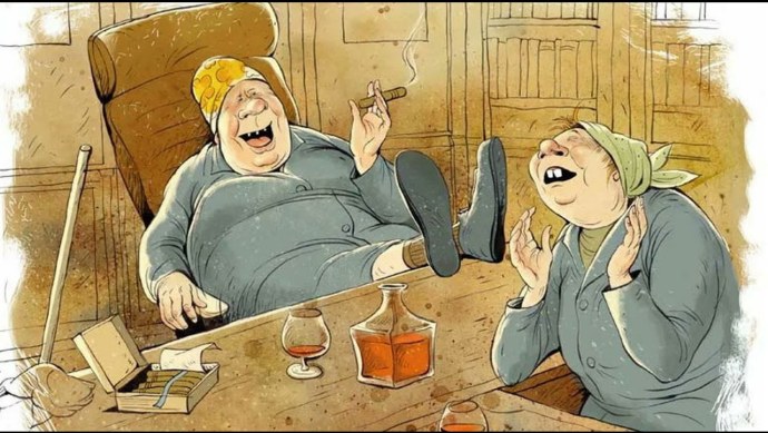 Карикатуры Ольги Громовой