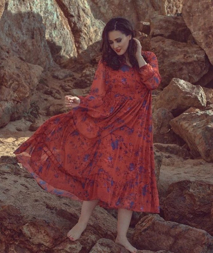 Соломия Витвицкая на пляже