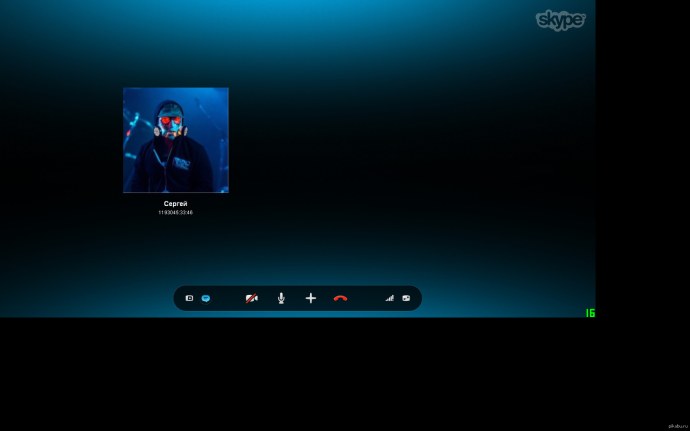Глюк в скайпе