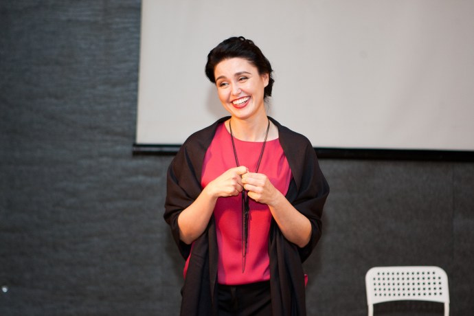 Катерина Кухар в костюме Малефисенты