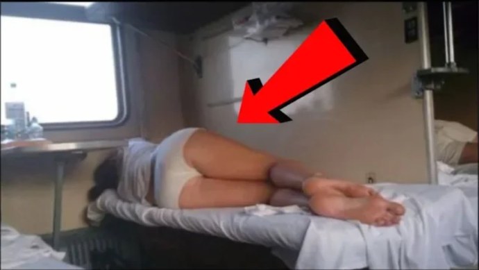 Голые зрелые бабы в поезде