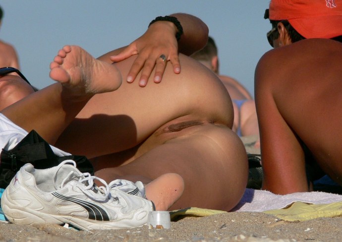 Засветки на пляже