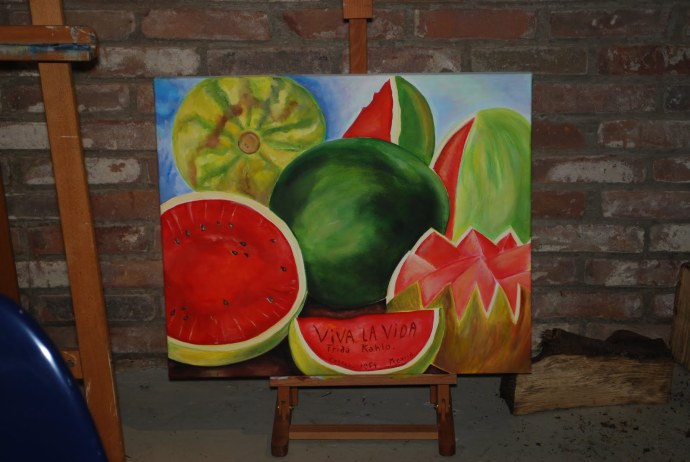 Художница с бровями Фрида Кало