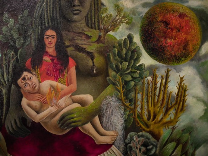 Тату в стиле Фрида Кало