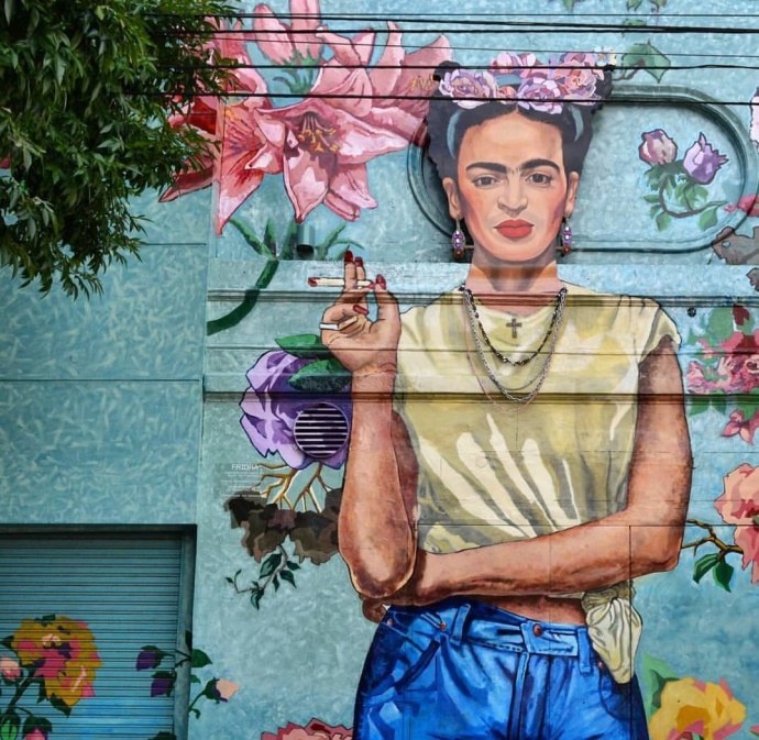 Автопортрет в стиле Фриды Кало