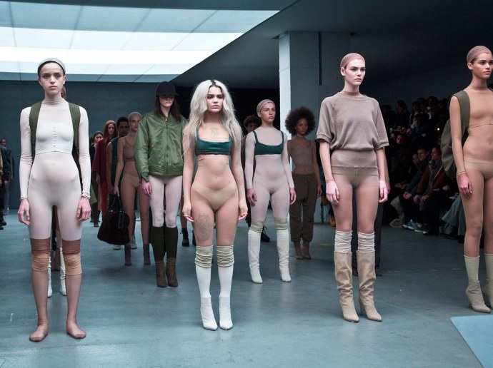 Голый показ мод Гавайи