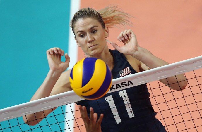 Атака в волейболе