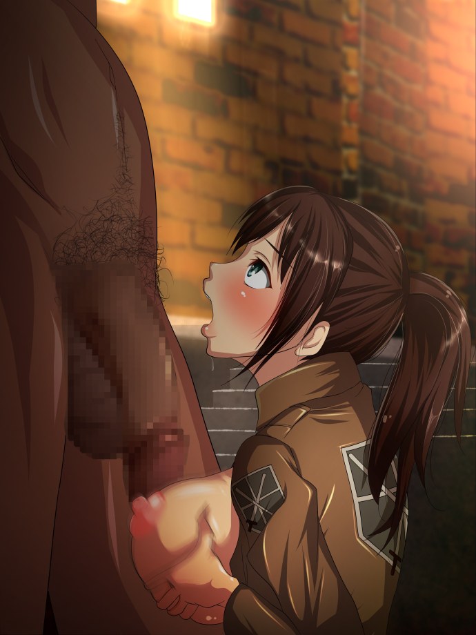 Саша Браун атака титанов хентай