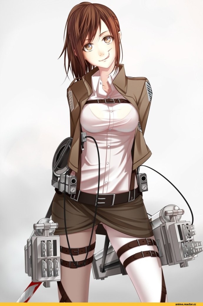 Саша Блауз атака титанов