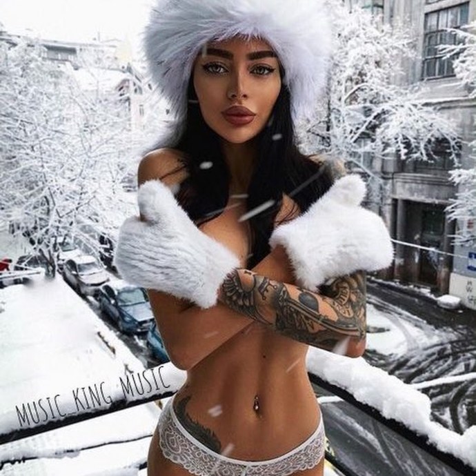 Алёна Михайлова в Нижнем белье