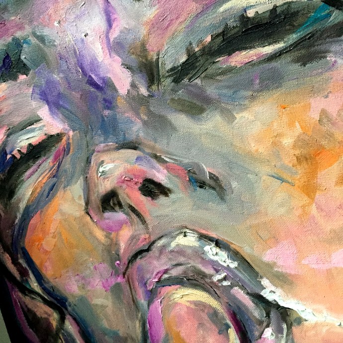 Мужчина и женщтна в постел.