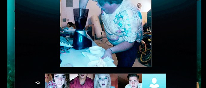 Засветила в скайпе