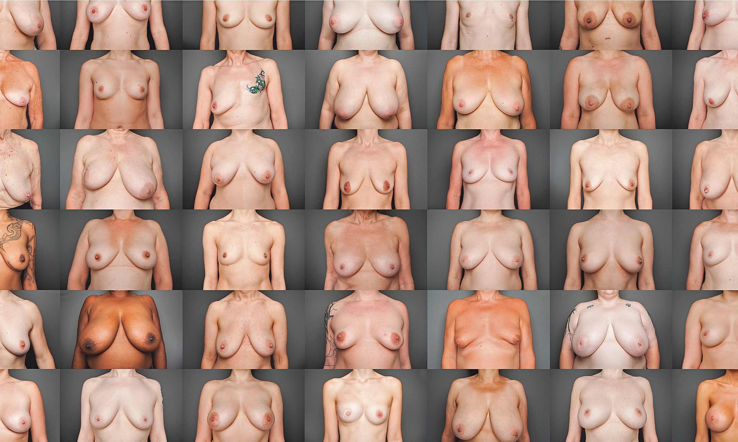 Виды женской груди. Фото и описания