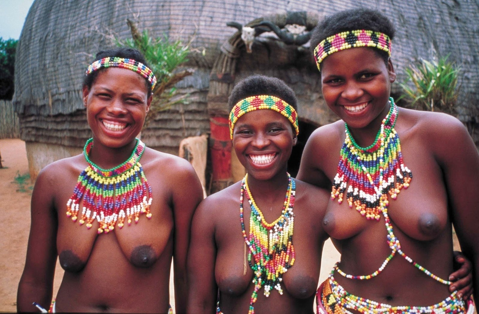 African tribes women naked