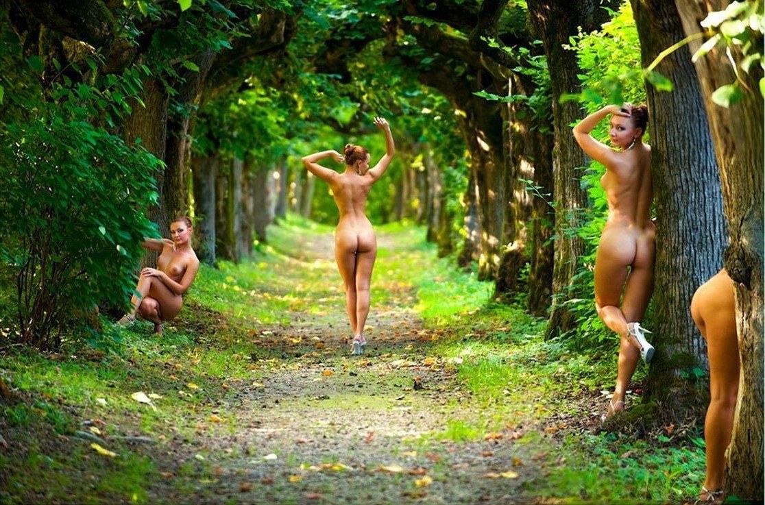 голая девушка в лесу эротика фото фото 115