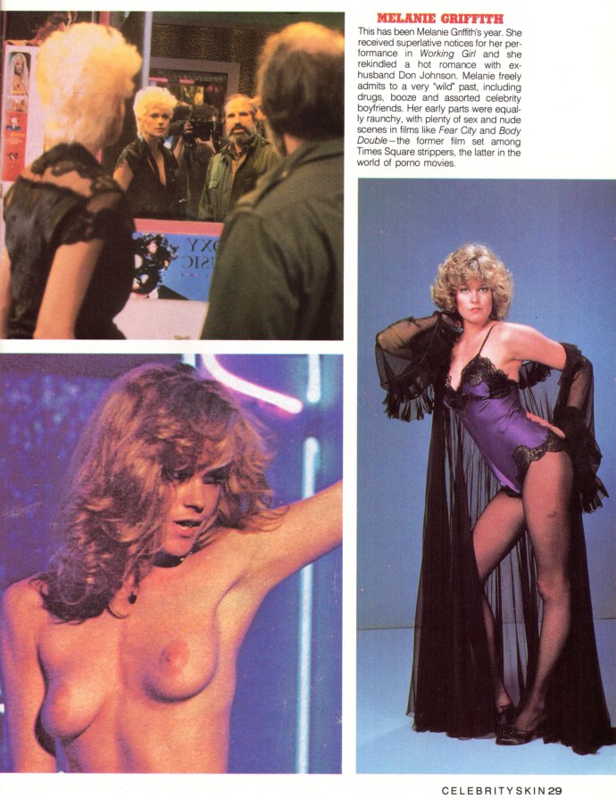 Мелани Гриффит грудь