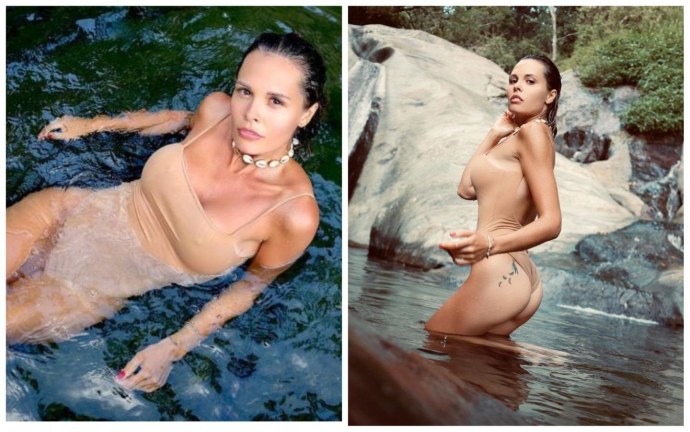 Мария Горбань голая со скрипкой