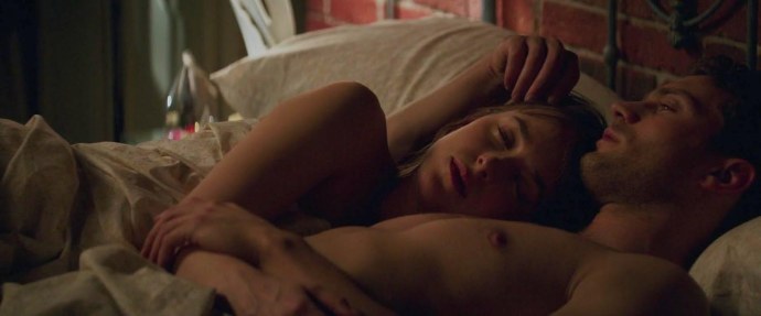 Dakota Johnson 50 оттенков сцены