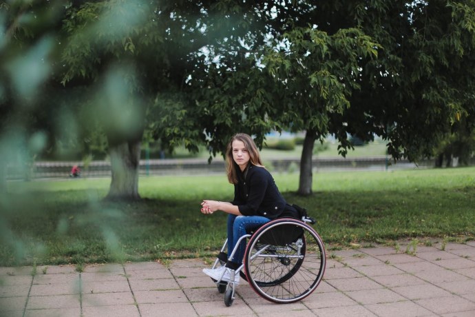 Инвалид силуэт