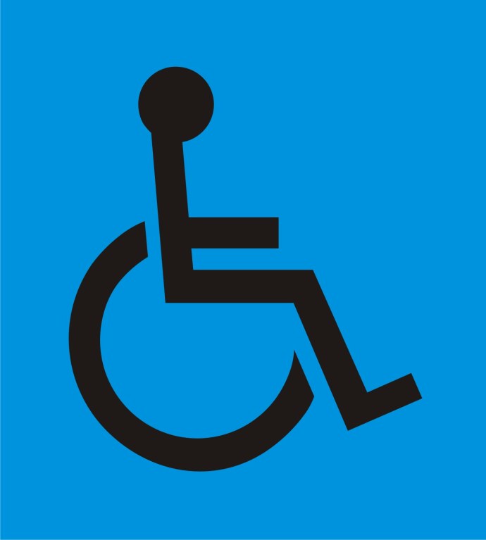 Инвалид на костылях