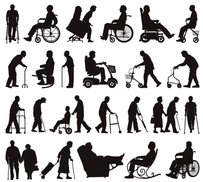 Женщина-инвалид в инвалидной коляске