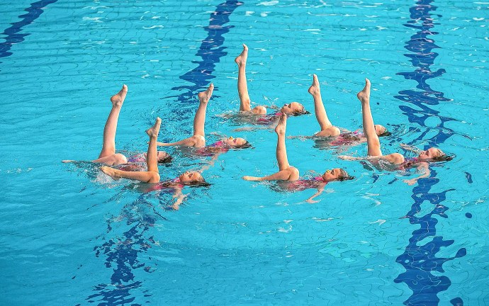 Александр Мальцев синхронное плавание