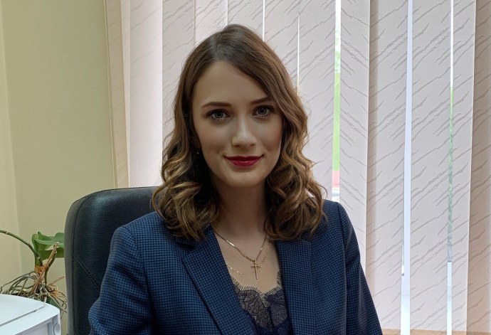 Екатерина Волкова в Нижнем белье в сериале воронины