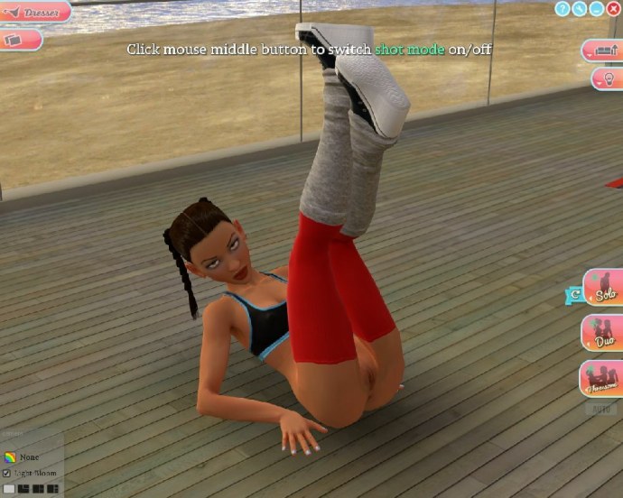 Симулятор секси девушки