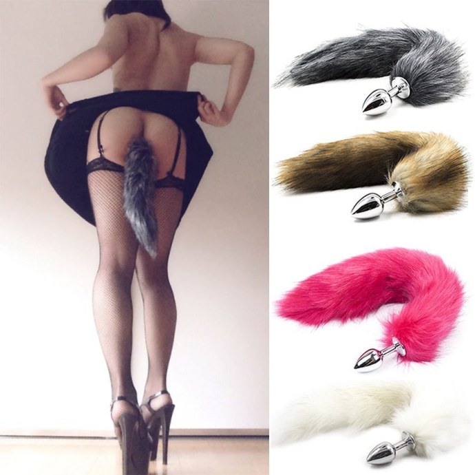 Анальная пробка с хвостиком