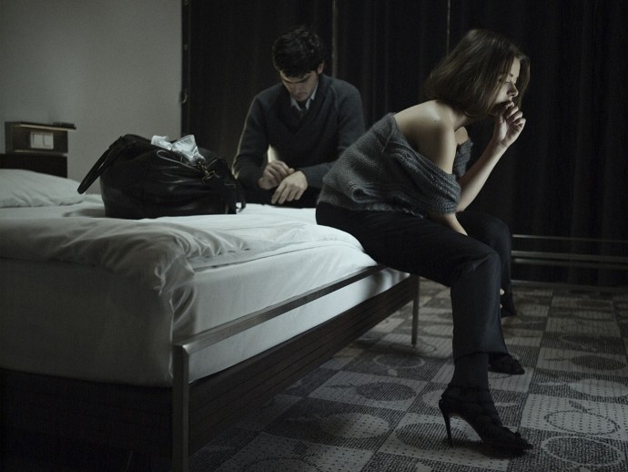 Мужчина и женщина расставание