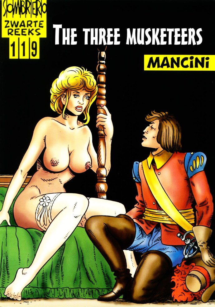 Хентай комиксы три мушкетера