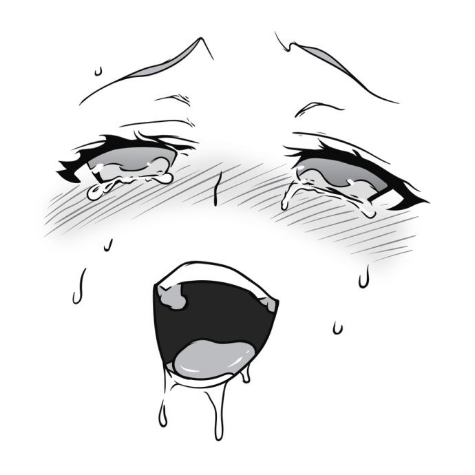 Аниме глаза ахегао