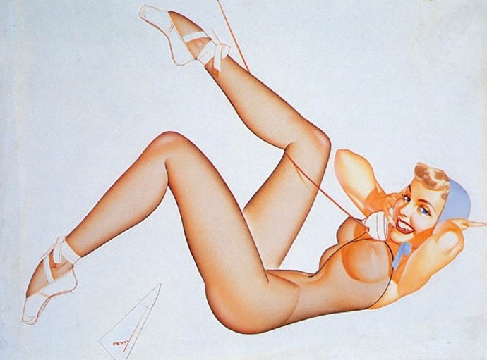 Эротическая фотосессия в стиле ретро